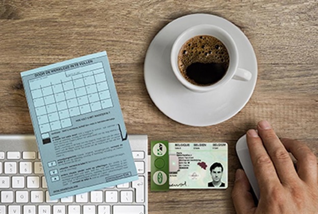 Wie kann ich (online) stempeln?