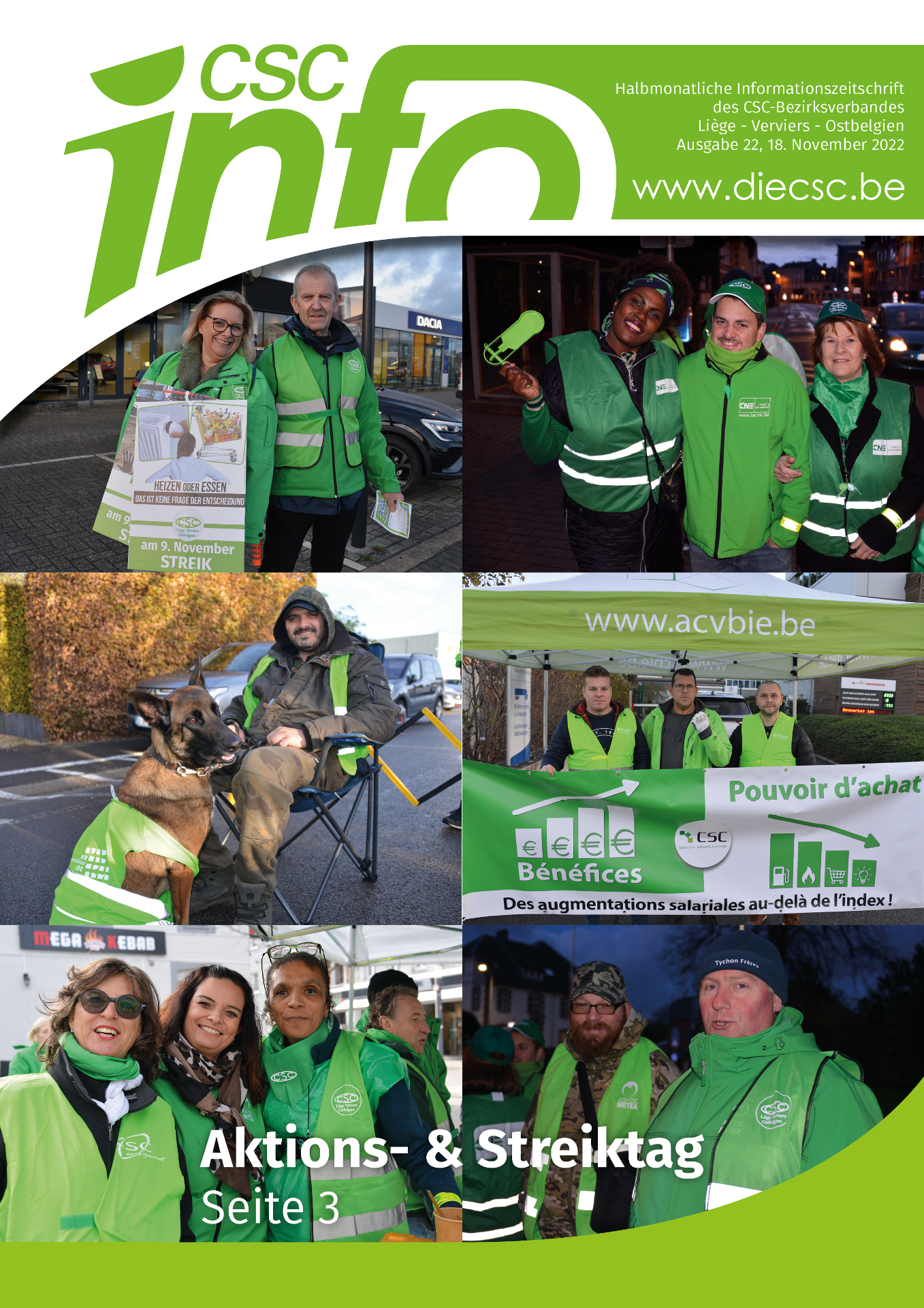 CSC Info 22 vom 181122